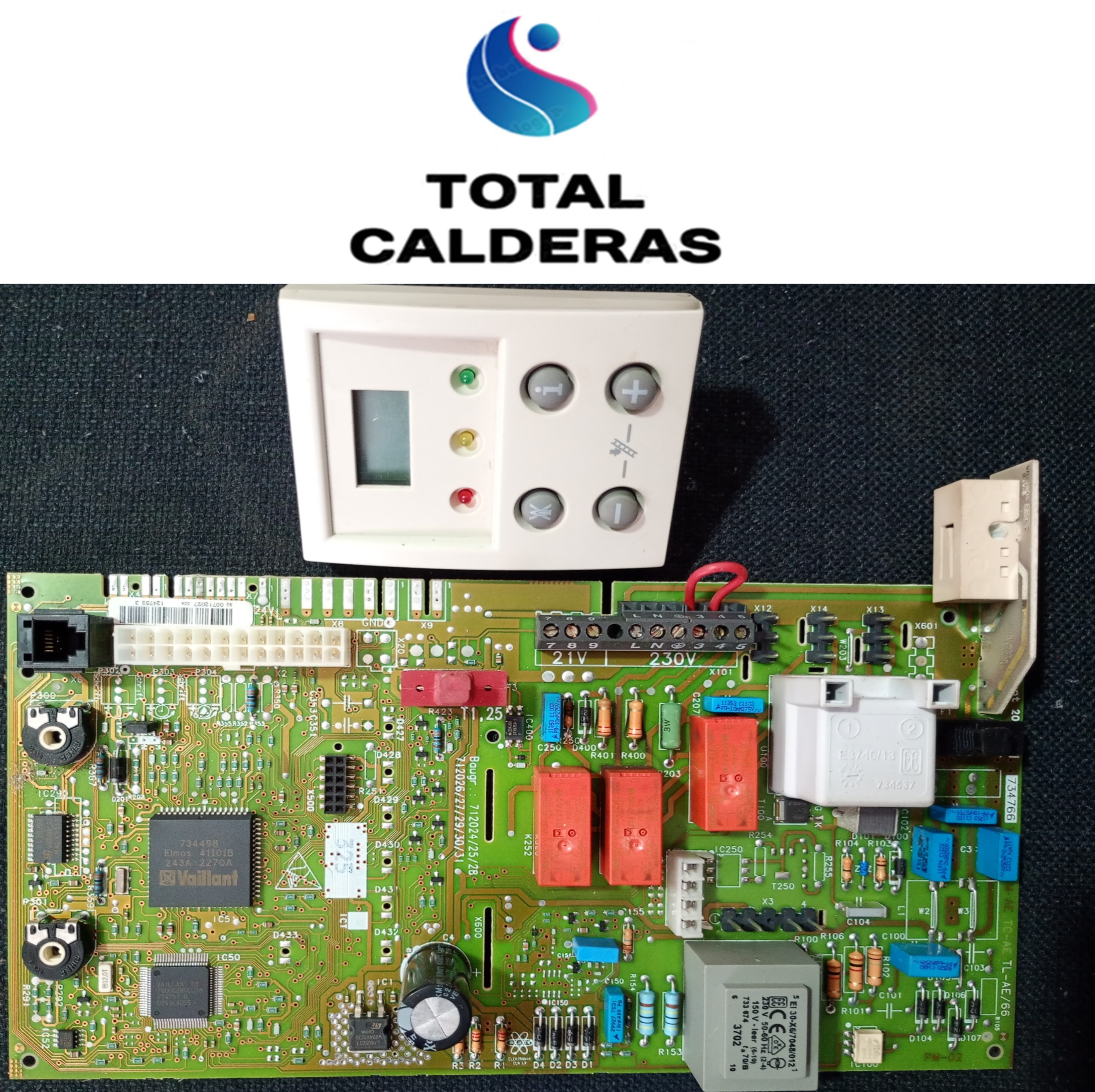 PLACA ELECTRÓNICA Y DISPLAY VMW ES 24/282-5 R1